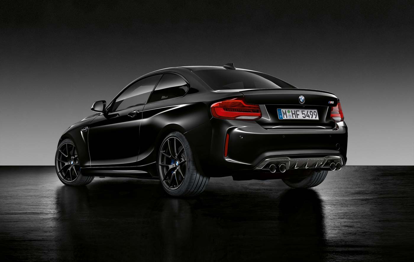 Novo BMW M2 Coupé Black Edition chega em Abril